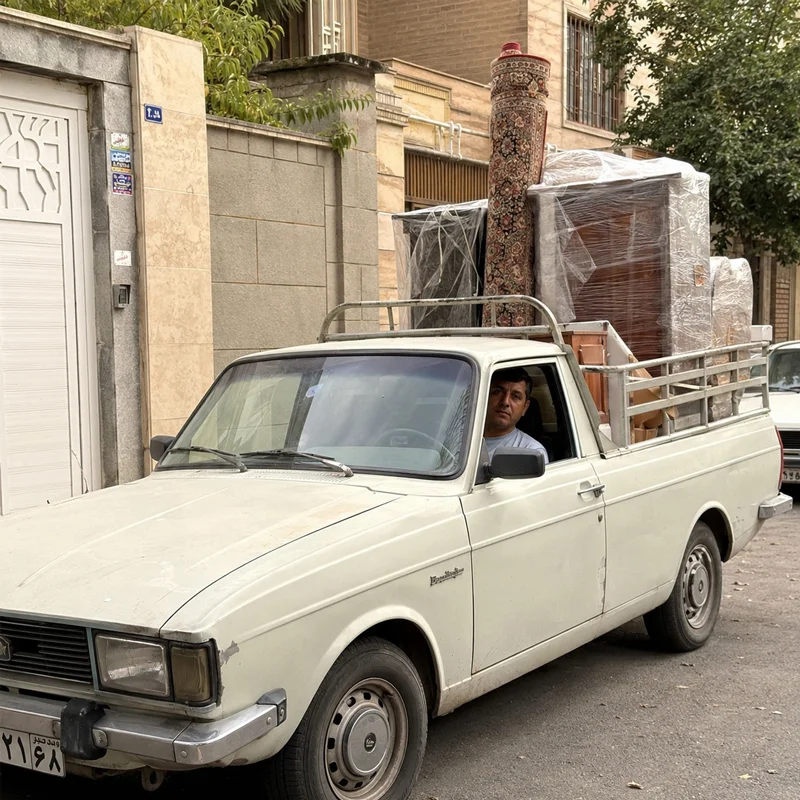 خودروی باربری اسباب پک